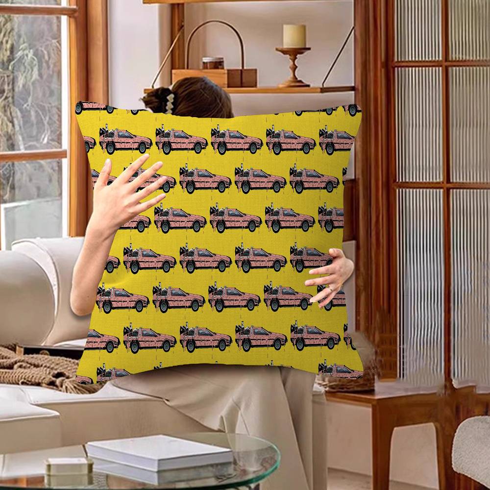 Movie BBack To The Future Cushion Cover Decorative Pillow Sofa Home Decor case pillow cases