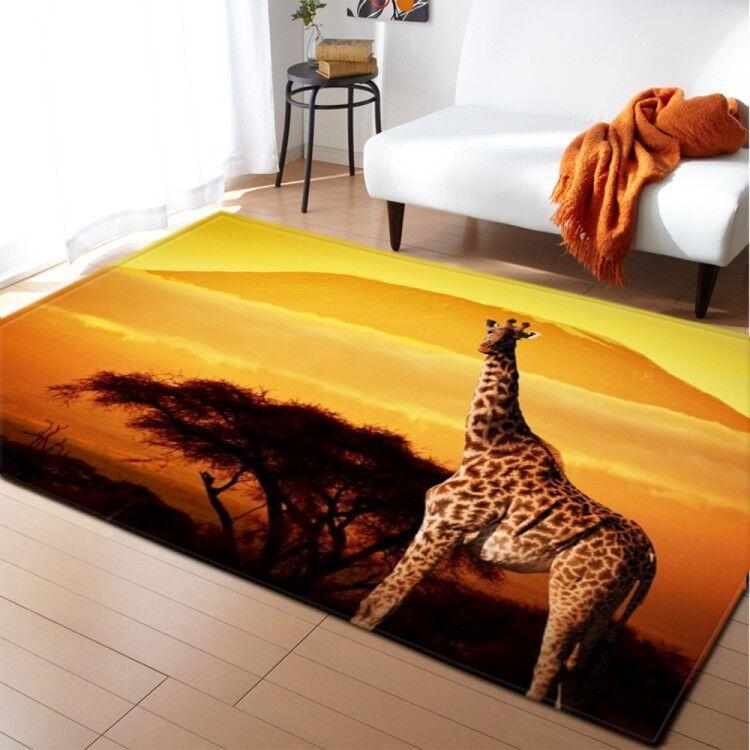 

Animal Large Carpet Feather Wind Bedroom Floor Mat 1.5*1