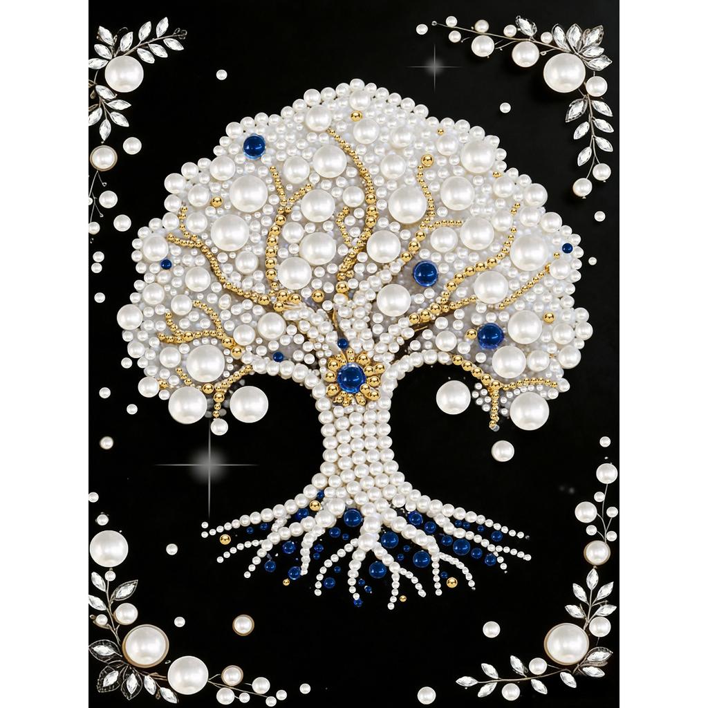 DIY Pearl Art Painting 30x40cm Pearl Gem Paintings Picture Arts Craft No Frame for Home Wall Decor