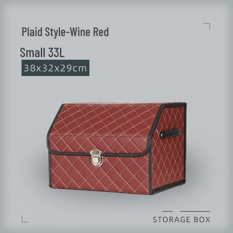 In-Stock Foldable Car Trunk Organizer: Large Capacity, Multi-functional Storage Box