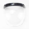 Motorcycle Helmet Lens 3-button Retro Lens With Frame Bubble Shield Motorcycle Helmets Accessoriess