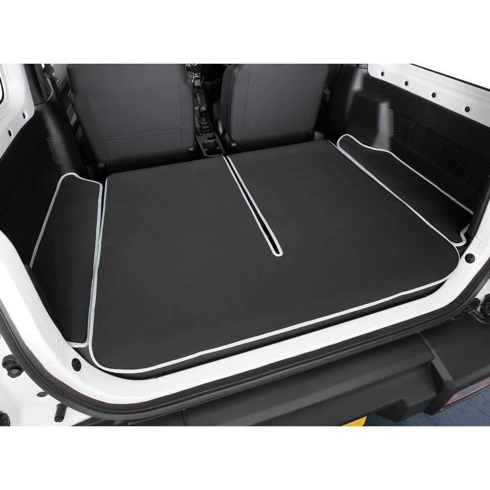 BONFORM Luggage Mat for Jimny 7701-91BK (Water-repellent/Waterproof, Non-slip, Easy Drop-in)