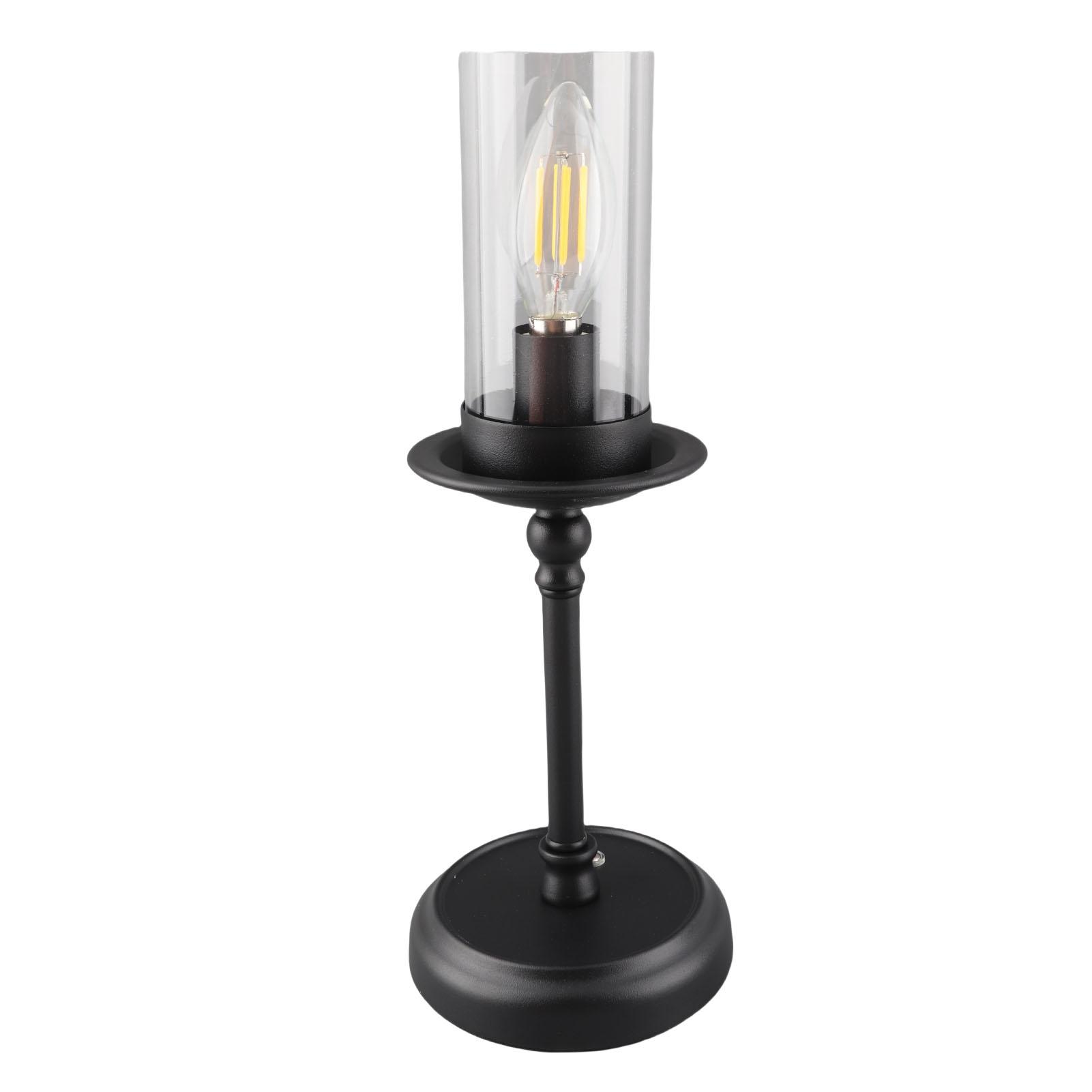 

Table Lamp Dimmable Battery Operated Rechargeable Retro Decorative for Dining Table Living Room Bedroom Warm Light
