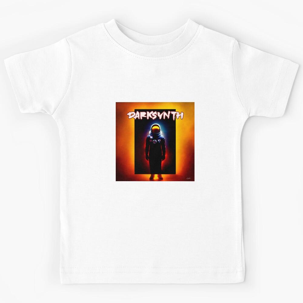 DARKSYNTH ASTRONAUT #001 Kids T-Shirt 150