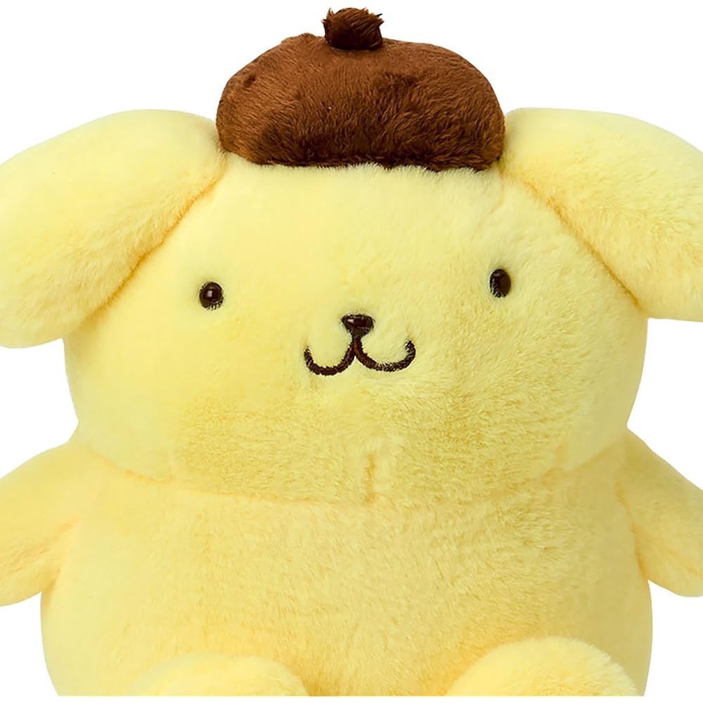 Sanrio Pompompurin Plush Toy M 147389 Soft Cuddly Stuffed Animal 30 Cm