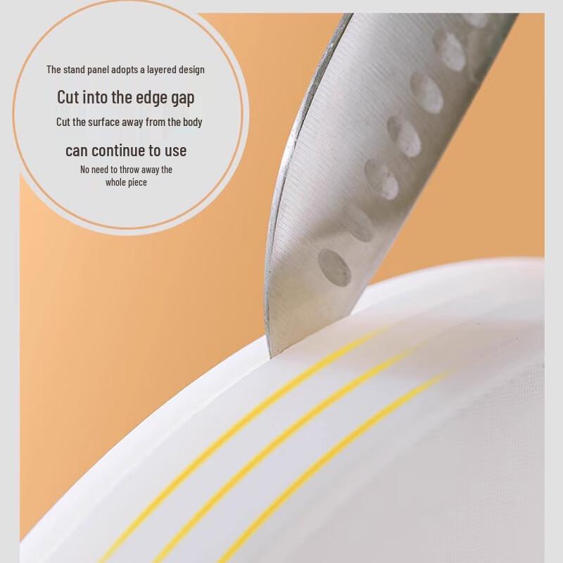 JUUWU Commercial Round PE Plastic Cutting Board