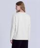 BASIC HOUSE Women'S 40-Count Relaxed Fit Crew Neck Long Sleeve T-Shirt Ivory Lats0207
