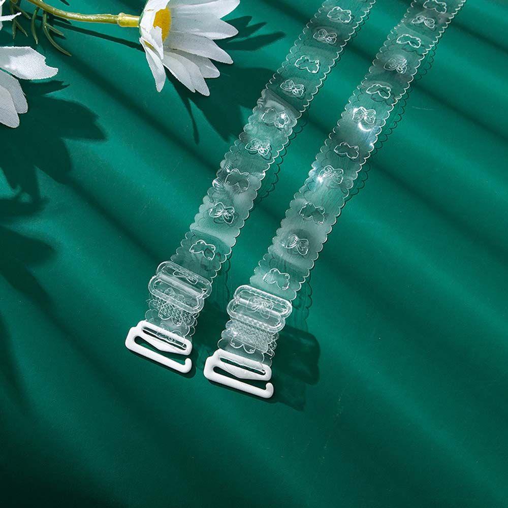 Straps Transparent Bra Straps Invisible Shoulder Straps Pectoral Girdle Adjustable Bra Belt butterfly shape