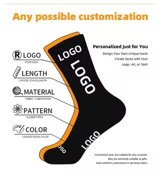 Customized High Elasticity Breathable Moisture-Wicking Adult Socks Year-Round Use Youth Bottom Cuff Knitted Techniques Spring