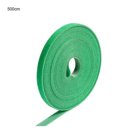 1 Roll Reusable Plant Tape Easy Use Multi-color Cuttable Multifunctional Data Cable Strap for Garden