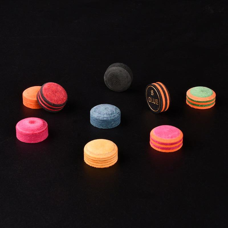 1 Pz 14Mm Ss/S/M/H Punta Stecca Qualità Biliardo Pool Cuoio Punta Stecca Nove Palle Testa Stecca Punta Stecca Snooker Accessori Biliardo