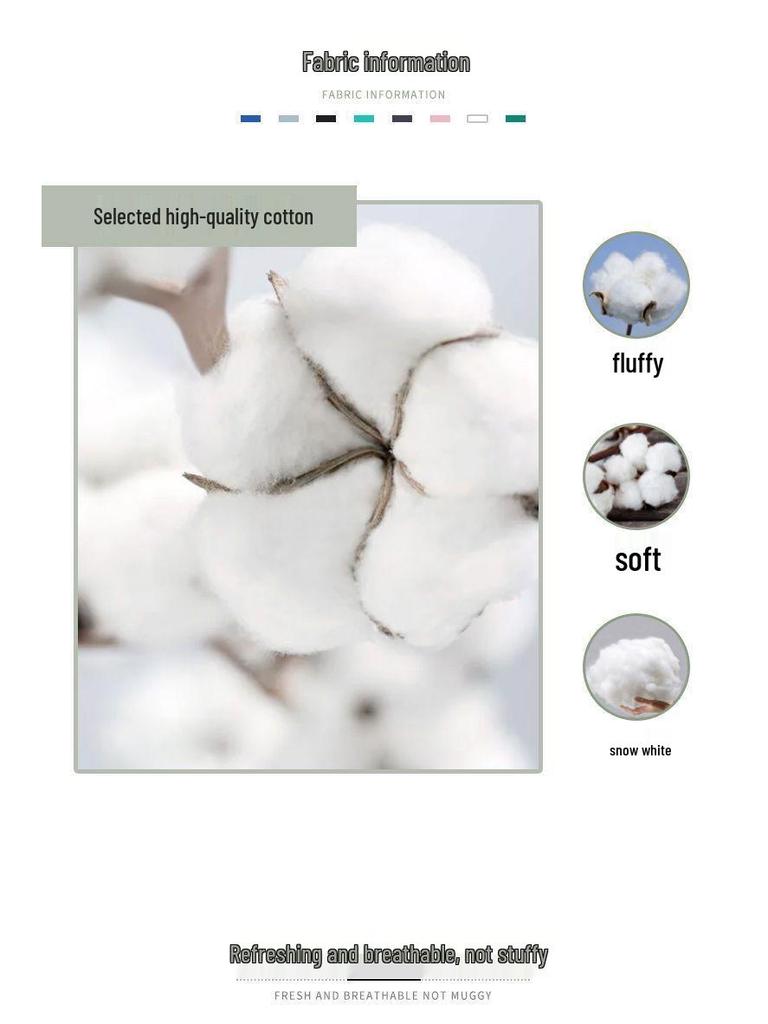 Camiseta de Algodón para Hombre y Unisex de Manga Corta y Cuello Redondo - Moderna, Corte Holgado, Ropa Deportiva, Blanca