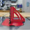 Multi Angle Measuring Ruler,Woodworking Square Protractor,Aluminum Miter Triangle Ruler,Precision Layout Measuring Engineer Tool