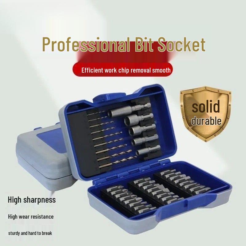 High Hardness Torx & Phillips Hex Socket Bit Set for Electric Screwdrivers