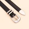 Women's High-End Genuine Leather Belt, Cowhide Design, CleanFit Niche