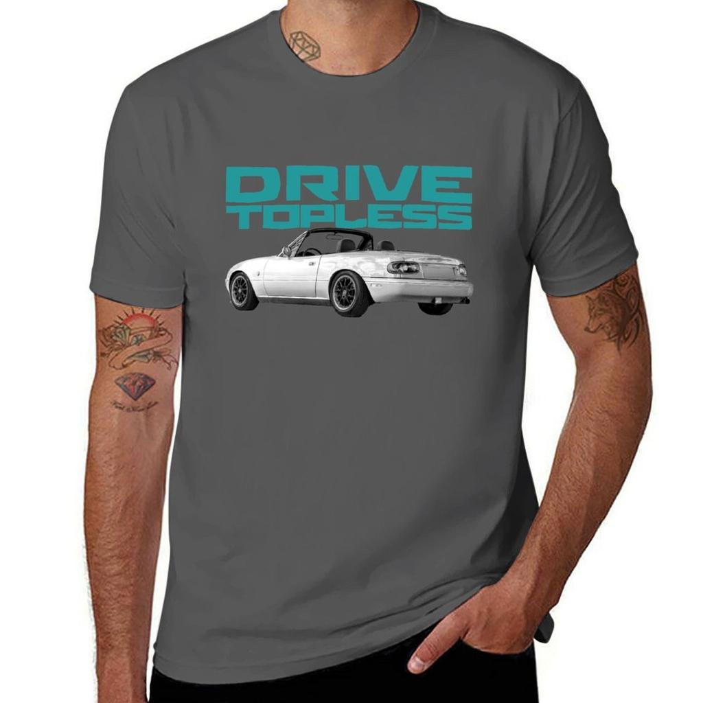Drive Topless TShirt Plus Size Quick Dry Sports Tee