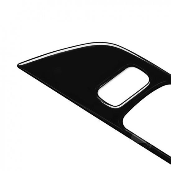Fit For Ford Mustang 2015- Cover Trim Gloss Black Interior Door Handle 2PCS