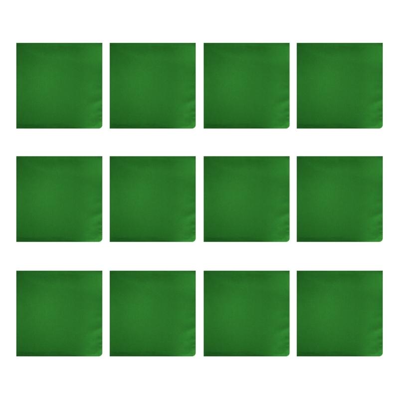 Solid Color Handkerchief for Women Wedding Handkerchief Pocket Handkerchief for Bride Groom Wedding Gift