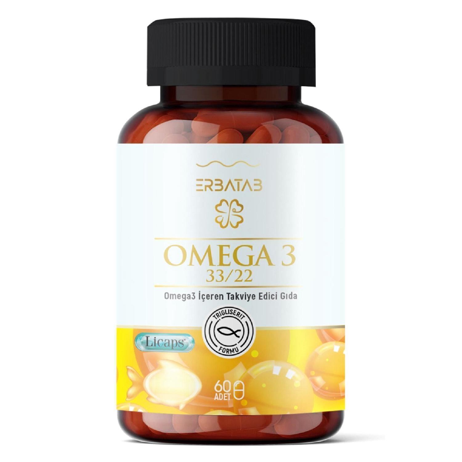 

Omega 3 Fish Oil 33/22 60 Capsule Licaps