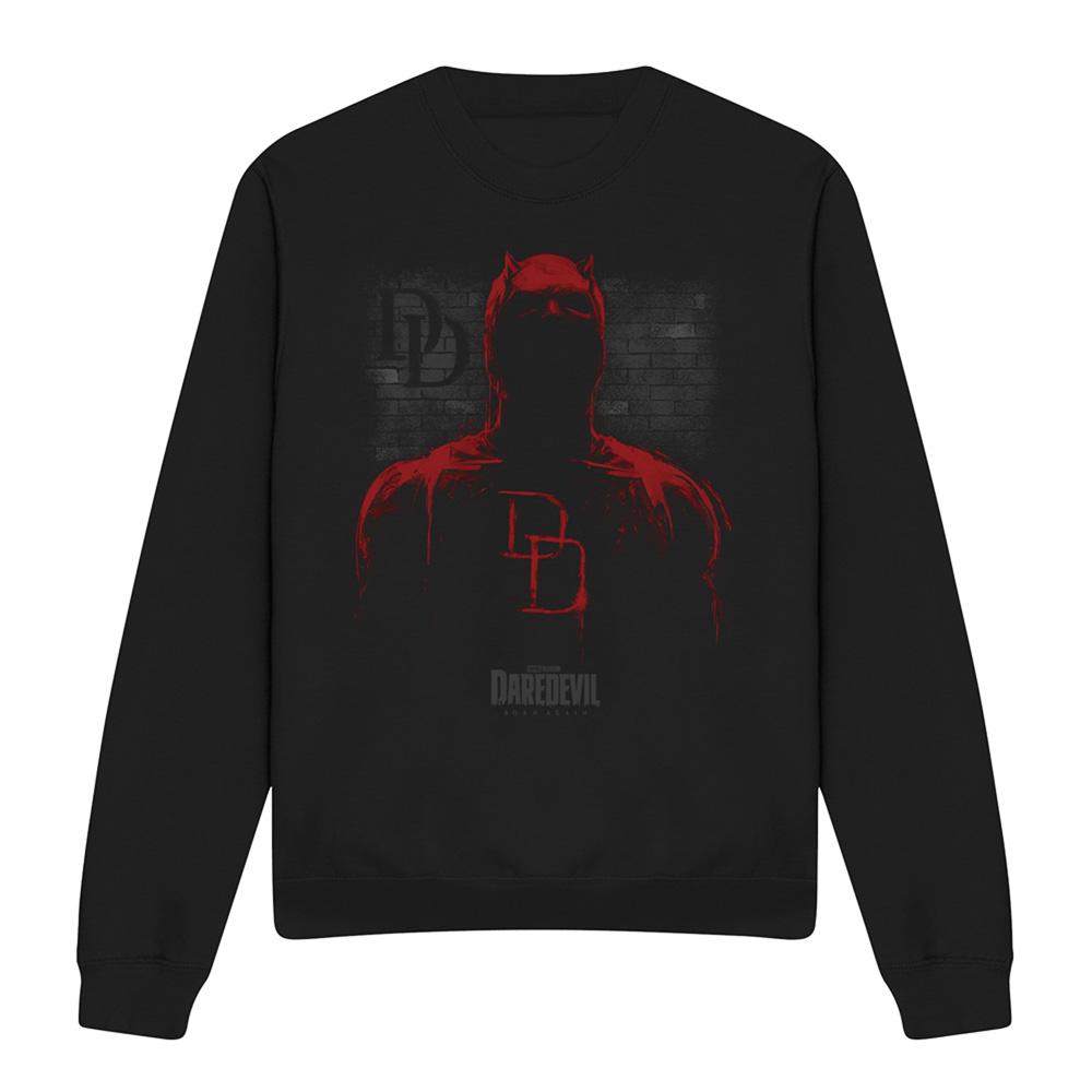 Daredevil Unisex Adult Man Without Fear Paint Sweatshirt