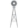 Windmill Gray 84 X 68 X 245 Cm Iron
