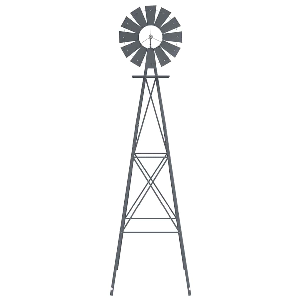 Windmill Gray 84 X 68 X 245 Cm Iron