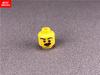 Non-Toxic 10Pcs/Lot Moc Bricks Figure Head Double Face Expression Diy Mini Dolls Educational Building Blocks Toys For Children Gifts