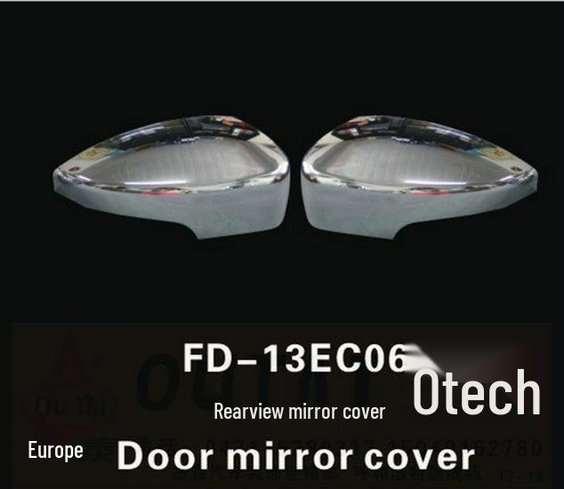 Otai Rearview Mirror Decorative Cover for Ford EcoSport