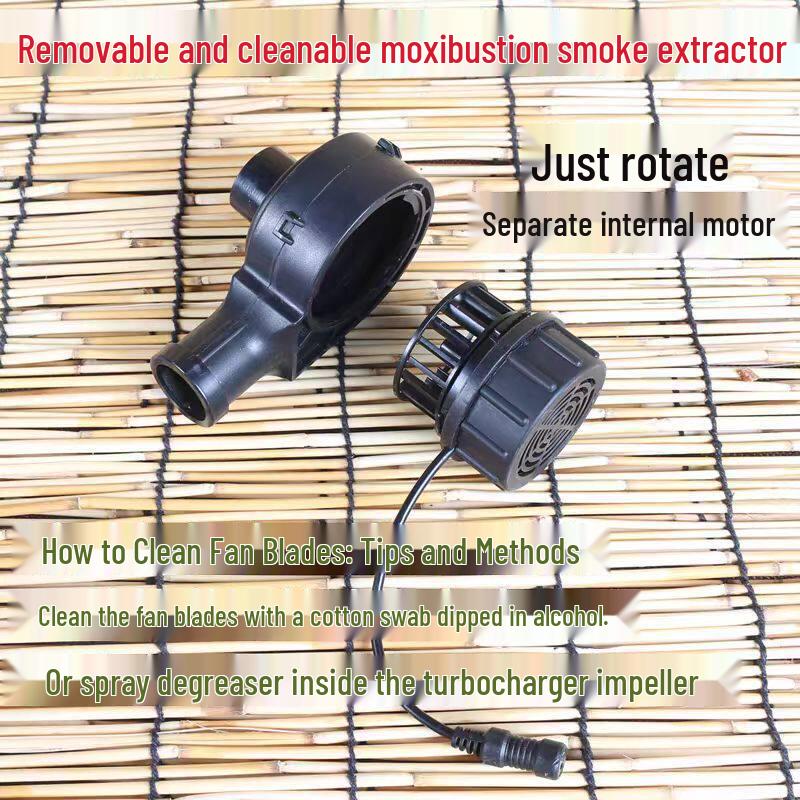 Home Moxa Smoke Extraction System - Turbo Moxibustion Bed & Gourd Extractor