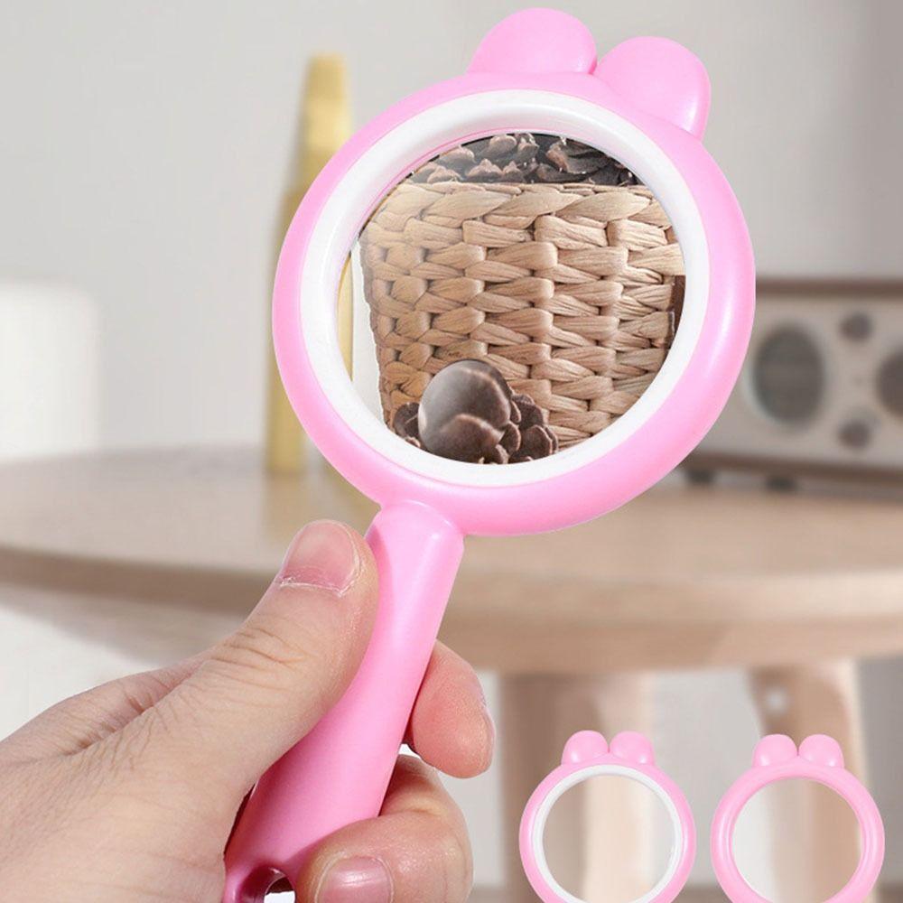 

Science Tool 4X Magnifyer Reading Newspaper Handheld Reading Magnifier Kids зелений