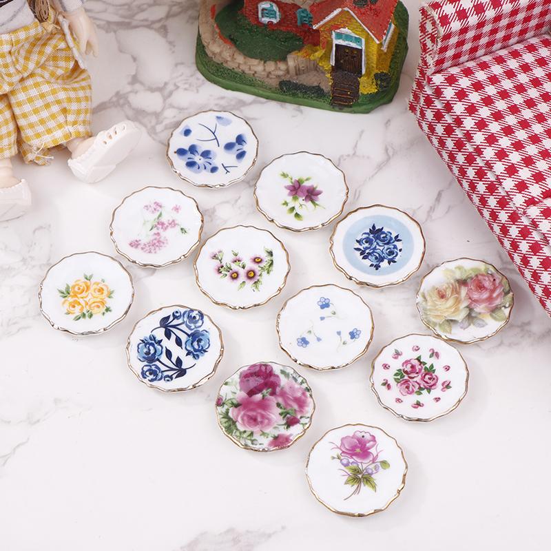 Doll House Mini Ceramic Handmade Doll House Kitchen Ceramic Decorations Decorative Vase