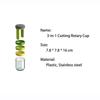 3 In 1 Hand-held Spiralizer Spiral Rotating Cutter Silk Cup Vegetable Garlic Press Grater Chopper Kitchen Tool Accessories