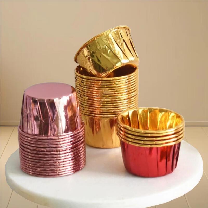 MDNG Gold Baking & Muffin Paper Cups