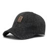 Autumn and Winter Warm Autumn and Winter Men's Outdoor Cold-proof Ear Protection Baseball Cap Casual Plus Velvet Thickened Baseball Hat Dad