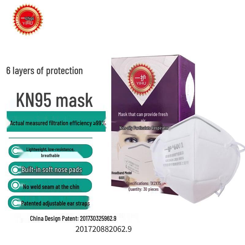 Yihu KN95 Head-Mounted Protective Respirator