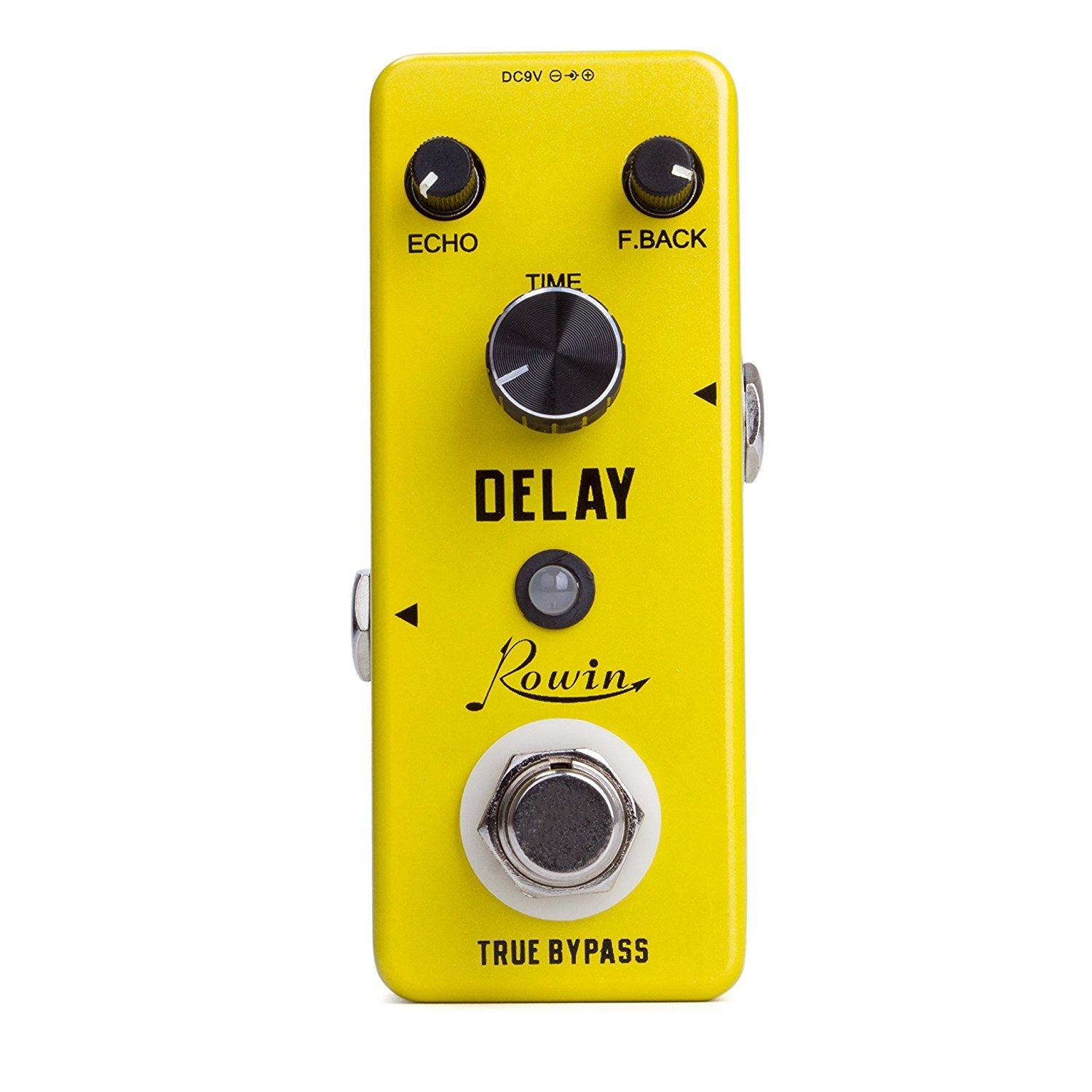 

Rowin Delay Pedal Analog Vintage Delay Guitar Effector