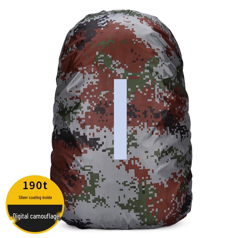 Waterproof Outdoor Backpack Rain Cover with Reflective and Dustproof Features