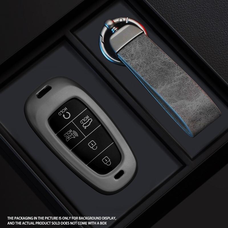 5 8 Button Black Warrior Style Tpu Car Key Case Cover For Hyundai Sonata Sel Ev 6 Ev 8 Ioniq 5 Nexo Dn8 Fe Tucson Sonata Staria