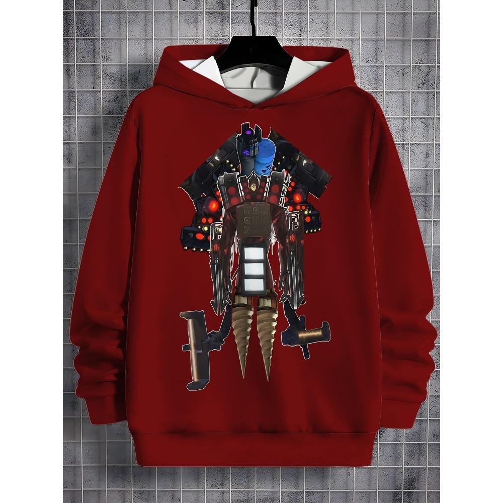 Skibidis 3D Print All Seasons Children Casual Sweatshirt Cool Pullover Tops Unisex Clothes Boy Girl Hoodies