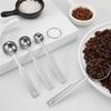 4Pcs Stainless Steel Measuring Spoons Set Teaspoon Coffee Sugar Scoop  Baking Accessories