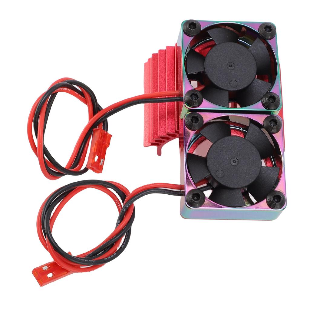 Silnik Samochodu Modelu RC 36mm 380 540 550 3650 Podwójny Radiator Wentylatorowy Wysoka Prędkość Wersja Kolorowa Aluminium