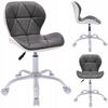 ENDO Chair, Eco-leather, Gray and White (new Code)
