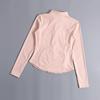 Women's Autumn & Winter Slimming Zipper Sports Jacket - Plus Size, Long Sleeve, Running Fitness Top