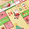 DIY Christmas Advent Calendar to Fill Empty Gift Box Set 24 Days of Surprise Countdown Calendar for Kids Family Friends