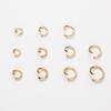 Factory Price High Quality 18k Gold Plated Stainless Steel Open Jump Rings of Jewelry Accessories