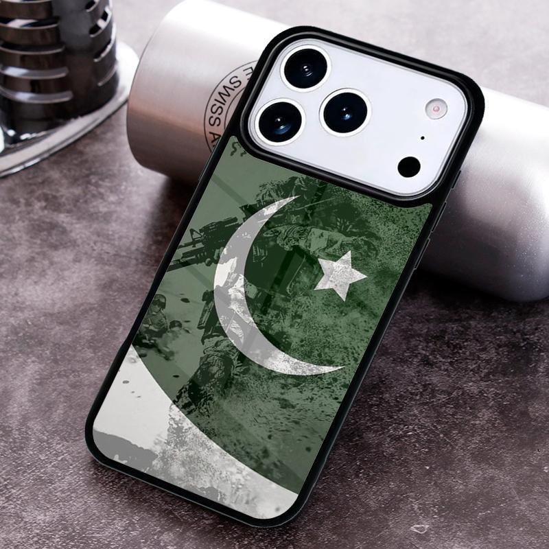 Pakistan Flag Soft Phone Case for iPhone 17 16 15 Pro Max Air 14 13 12 11 Plus Shockproof Capa Cover