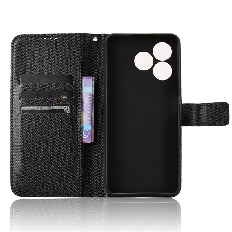 Leather Flip Cover For Blackview Wave 8 / Wave 8C PU Case [Flip Vintage Leather] Shockproof Durable Retro Phone Case