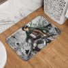 Attackes On Titan Front Door Mat Anti-Slip Indoor Welcome Waterproof  Doormat Living Room  Entrance Rug Carpet Footpad