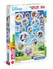 Clementoni, SuperColor, Disney Classic, Puzzle, Unisex, 6+ anni, 104 pz