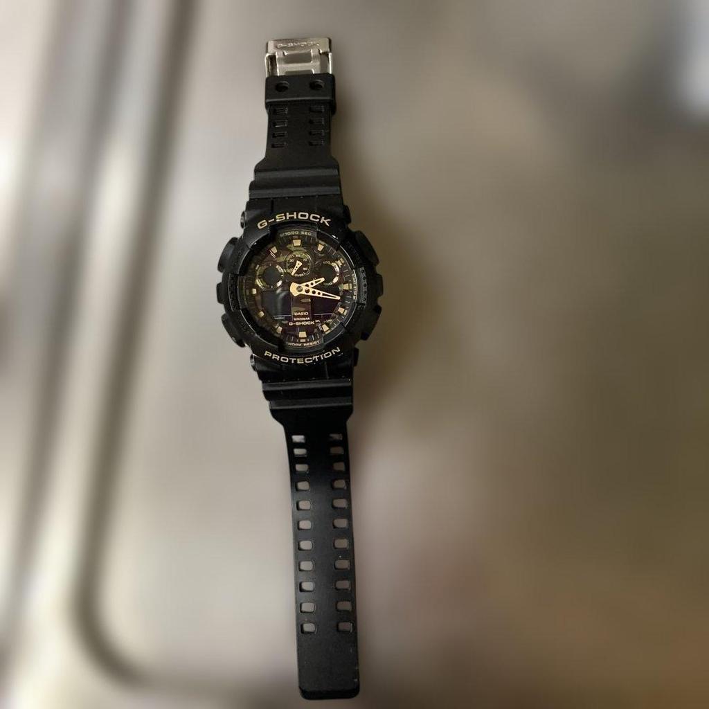 Used CASIO G-SHOCK Camo Pattern (camouflage Pattern) Watch